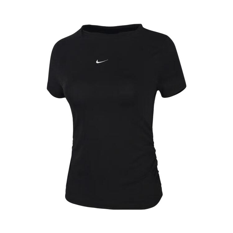 

Nike T Shirts Women s Black Crew Neck Moderate HV2402-010 XS