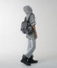 Pahisum Glossy Quilted Backpack_Charcoal