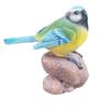 Resin Garden Bird Sculpture Cute Small Animal Model Durable Bird Statue  Outdoor Patio Porch