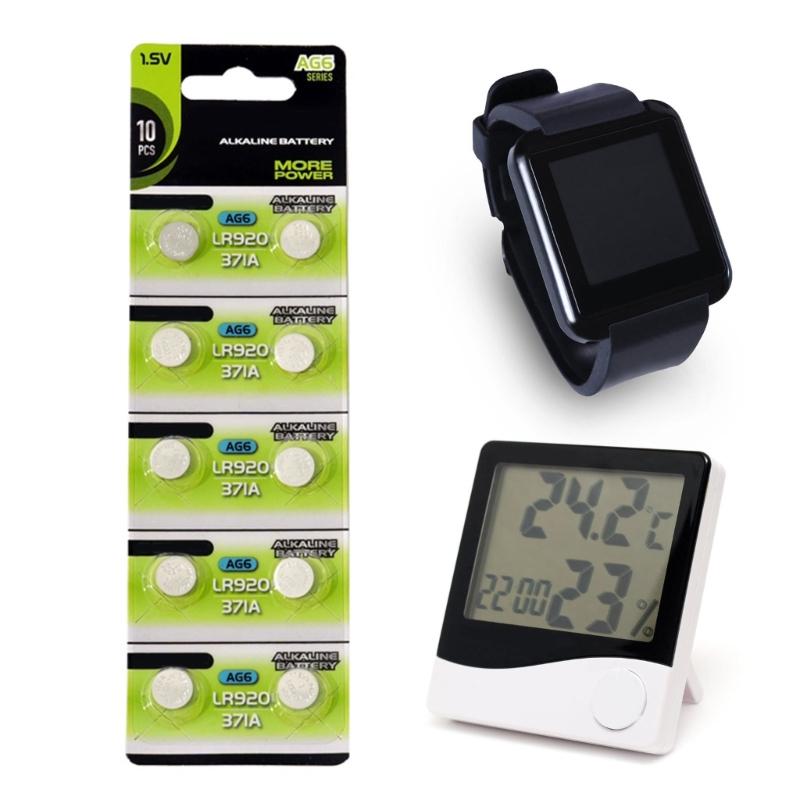 Pack Of 10pcs/20pcs AG6/LR69 Button Cell Batteries 1.55V Alkaline Coin Cell Battery For Watches And Remotes Toy