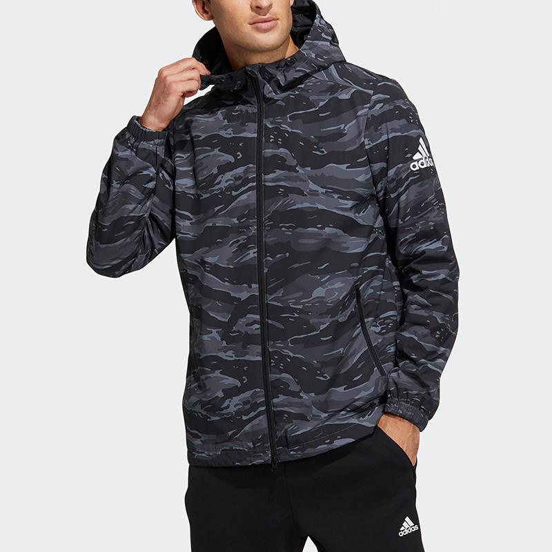 New Adidas Jackets Men Light Gray GP0972