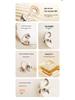 M09 Wireless Bluetooth Ear Clip Earphones for Huawei/Sony - High-Quality Noise-Reducing Headphones