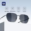 HLA Men's Polarized Square Frame Sunglasses
