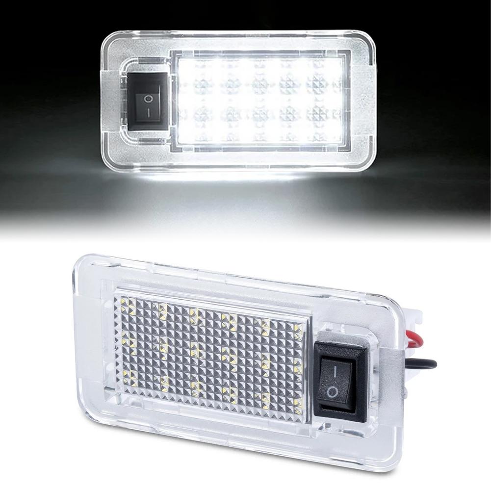 1 szt. Samochodowe światła LED tablicy rejestracyjnej Lampa tablicy rejestracyjnej Światło bagażnika Wymiana światła 12V Światło do RAV4 MK5 Prius Siena Venza