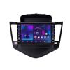 icreative 2 Din bilradio Android for Chevrolet Cruze 2008-2015 Med knappeknapp Hovedenhet Stereo GPS WIFI Navigasjon Multimediaspiller 1+16GB