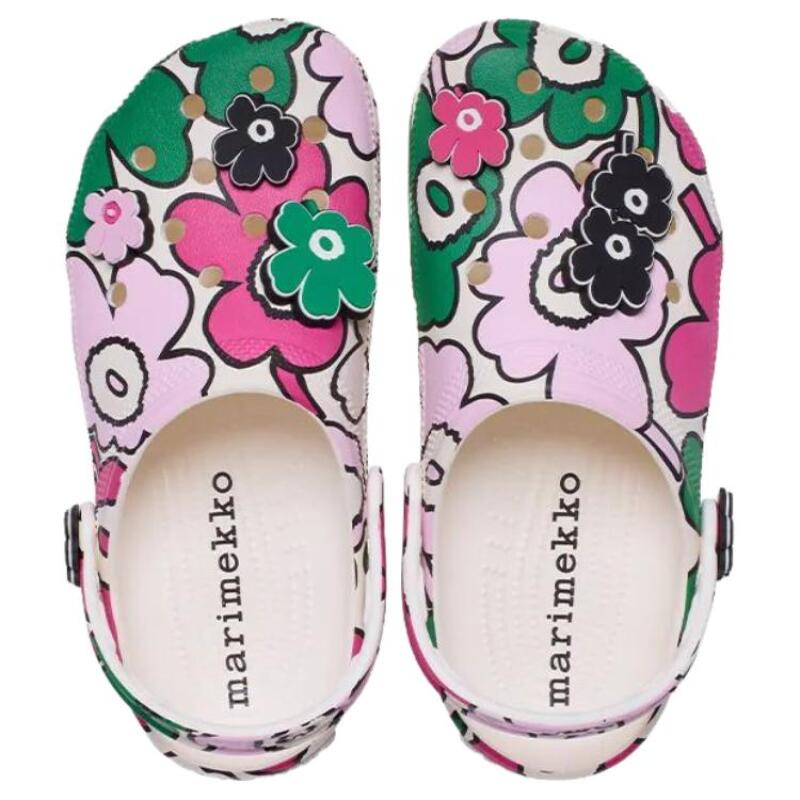 Marimekko X Crocs Fashion Trend Classic Retro Hole Shoes Unisex Same Multicolour