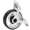 MEIJUN Folding Bike Mudguard Bearing Easy Wheel for Brompton Bike Spare Accessories Silver