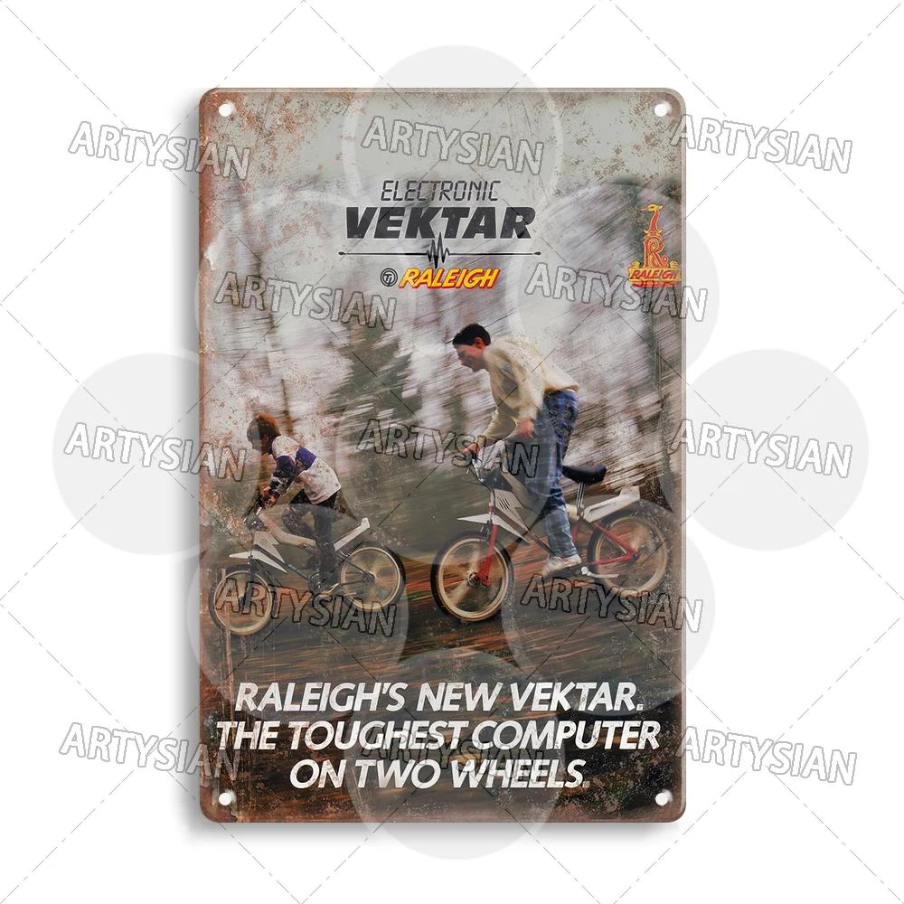 Vintage BMX Bike Metal Sign Bicycle Motocross Plaque Racing Raleigh Kuwahara Raleigh Chopper Peugeot Pro-Am Murray Ace Haro
