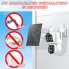 Wireless Solar Wifi PTZ Outdoor 4K 8MP Dual Len Low Power Security Battery Camera Color Night Surveillance Icsee