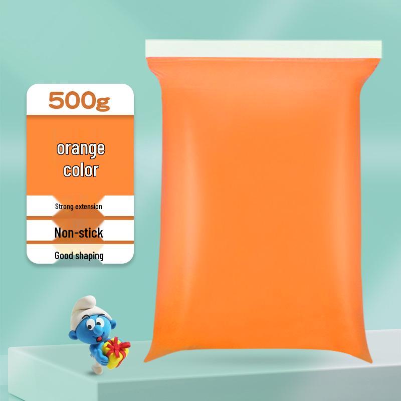 500g Weißer Kinder-Weltraumknete - Leicht, Großpackung für den Kindergarten