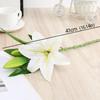 Artificial Lily Flower Real Looking 3D Printing Artificial Flowers Fake Flowers Flores for Wedding Home Garden Ornaments