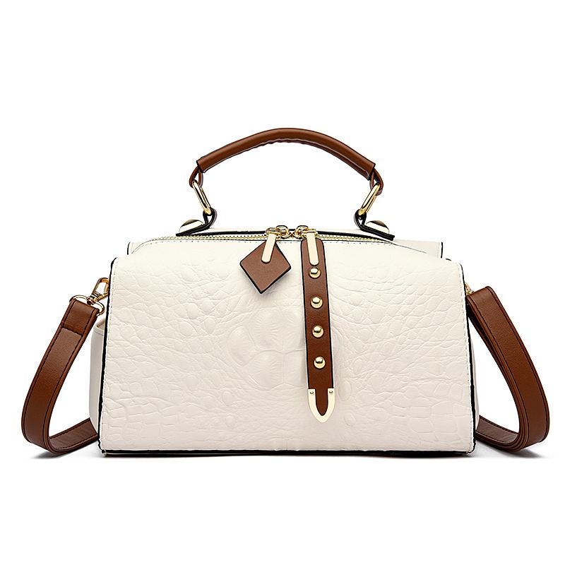 

Высококачественная кожаная сумка-тоут с крокодиловым узором для женщин, роскошная сумка-мессенджер через плечо для женщин