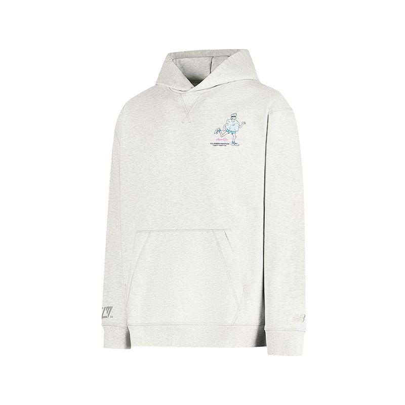 New Balance Sweatshirts Men s AHH Hooded Moderate MT6129A9-AHH L