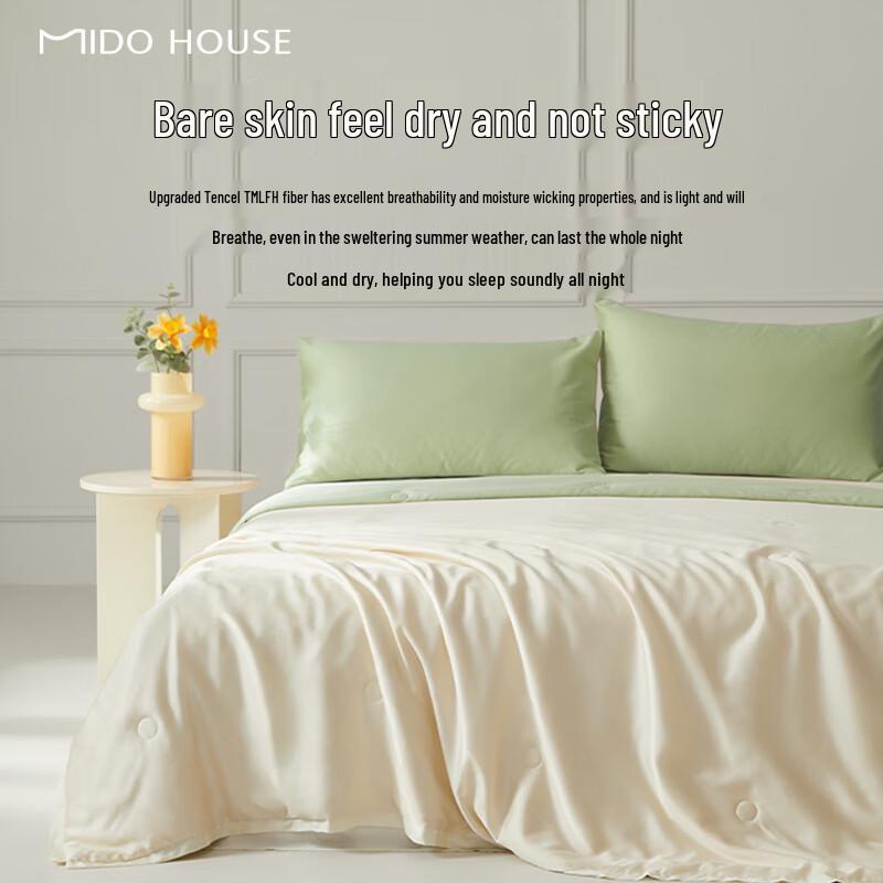 MIDO HOUSE Tencel Ice Silk Summer Quilt