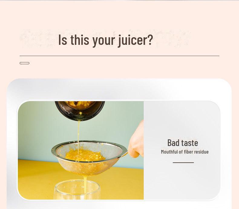 Supor TJE06A-400 Automatic Multifunction Juicer: Large-Caliber, Juice-Residue Separator & Mixer.