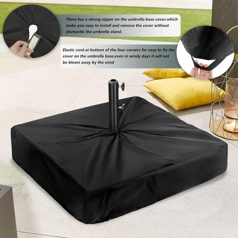 Umbrella Base Weight Bag 600D Oxford Heavy Duty Umbrella Stand Base Cover For Outdoor Garden Patio Umbrella Stand