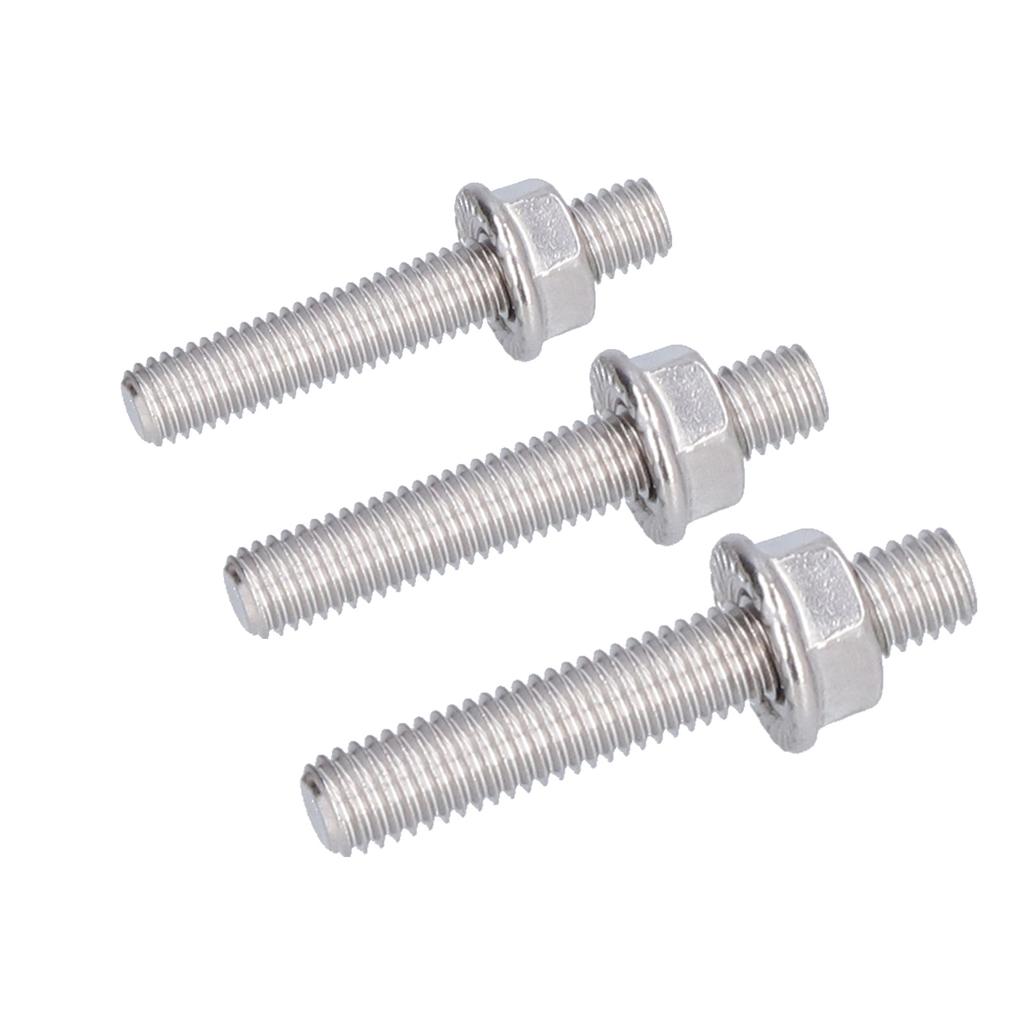 Exhaust Manifold Stud Nuts Kit N811313S431 304 Stainless Steel for FORD 4.6 and 5.4 LITER V8 Engine