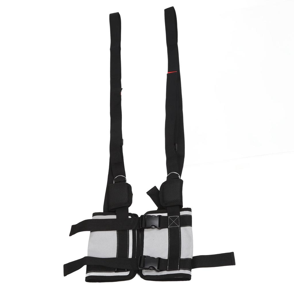 Rückenhängendes Geschirr Verdicken Baumwollstoff Horizontalstange Fitness Hüftgurt für Zuhause