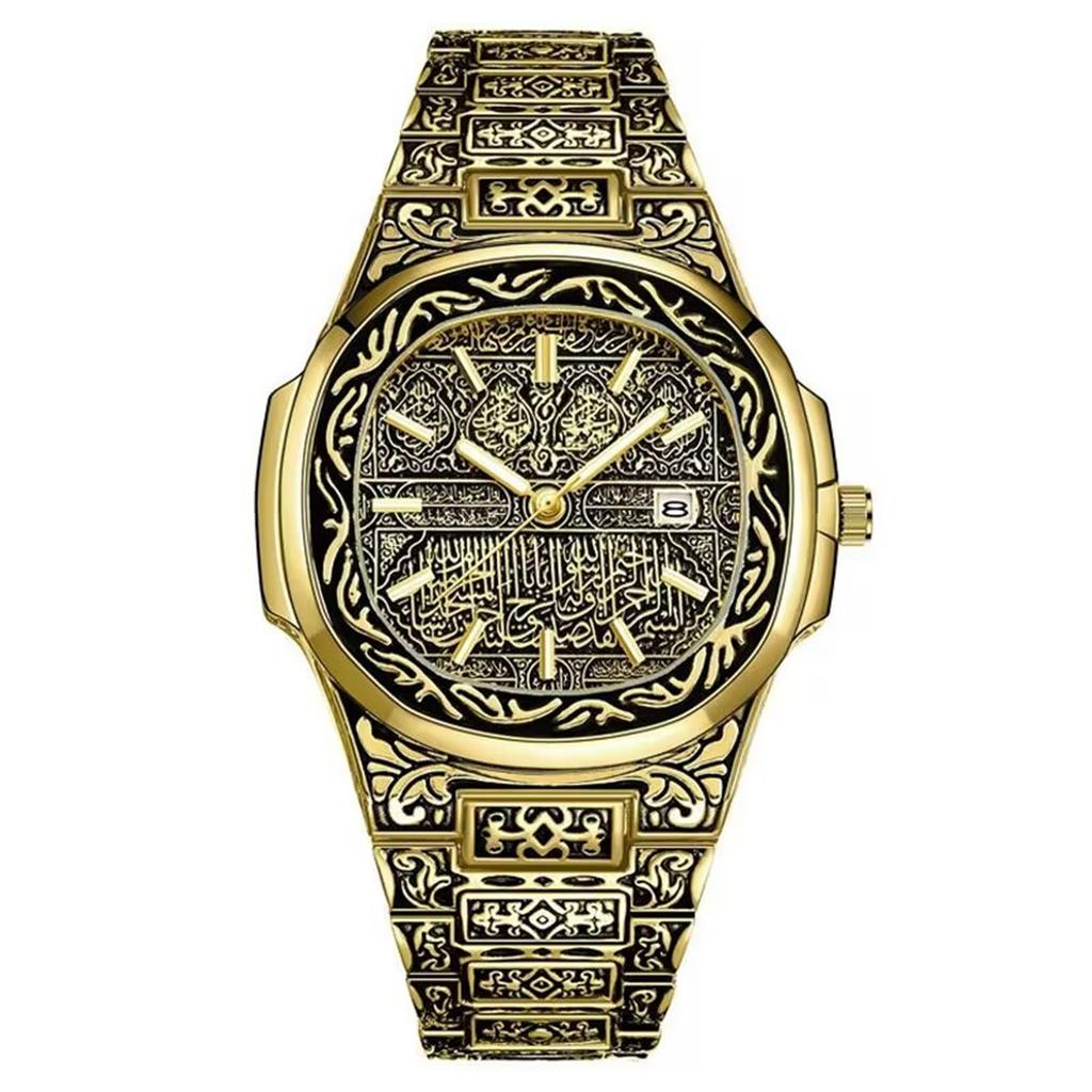 Men's Waterproof Luminous Running Alarm Clock Watch