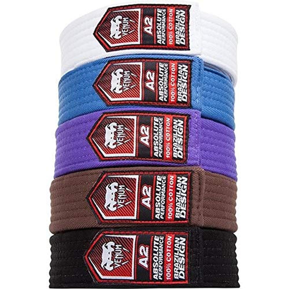 VENUM Brazilian BJJ Belt Jiu-Jitsu (Purple) (A3)