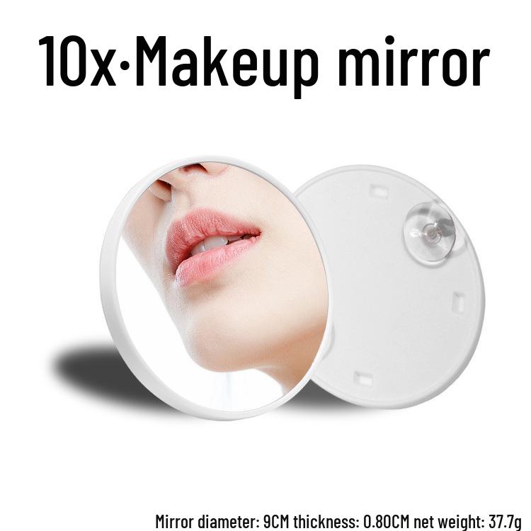 Portable 5x/10x HD Beauty Makeup Mirror with Suction Cup