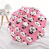 1pc Panda Party Auto Open/close, All-Season Portable Folding Umbrella for Women & Men, Travel, Everyday, Formal Events - 121