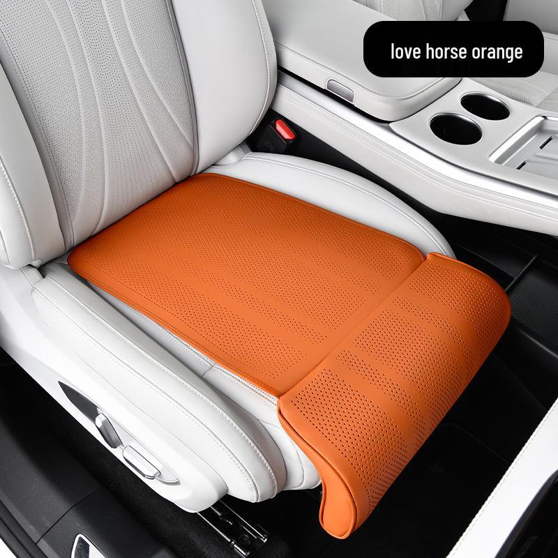 Universal Car Seat Leg Rest Cushion for Front & Rear Rows - Extended Length for Sedans & SUVs