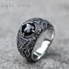 2026 NEW Men's 316L Stainless-steel Rings Vintage Lucifer Satan Punk Rock Personality Religion Jewelry Gift Free Shipping
