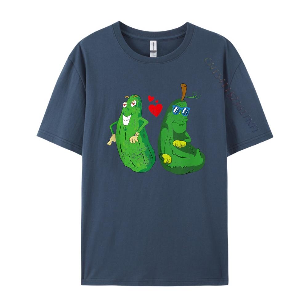 Cucumber Lover Funny Pickle Giftsvegetable Heart Cool Cucumber Lover Funny Sunglasses Pickle Green And White Graphic T Shirt