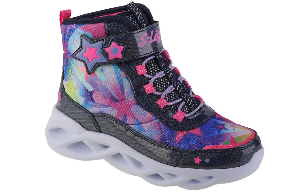 Skechers Twisty Brights - Sweet Starz, for Girl navy Winter boots