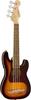 Fender Ukulele Bass Fullerton Precision Walnut Tortoiseshell Sunburst with Soft Case Bass® Uke, Fingerboard, Pickguard, 3-Color