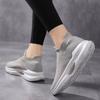 Men 'S Casual Shoes Spring Knit Couple Socks Shoes Unisex Breathable Sneakers Fashion Slip -On Loafers Men Running Shoes