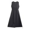 Women's W Q2 CT DRESS Waist-Fitted Sports Casual Loose Sleeveless Dress Black Women JZ6953