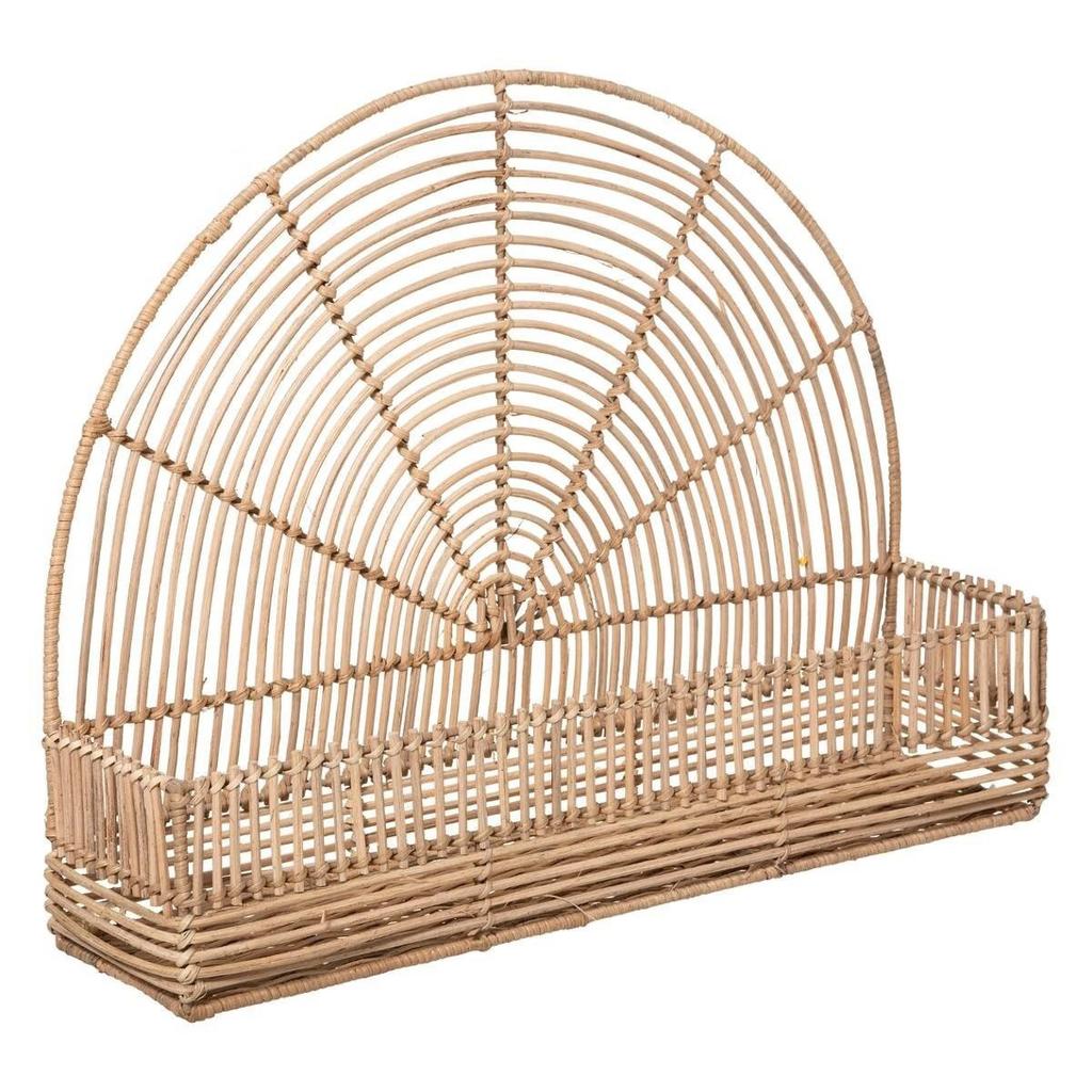 Set of 2 Wonder rattan shelves
