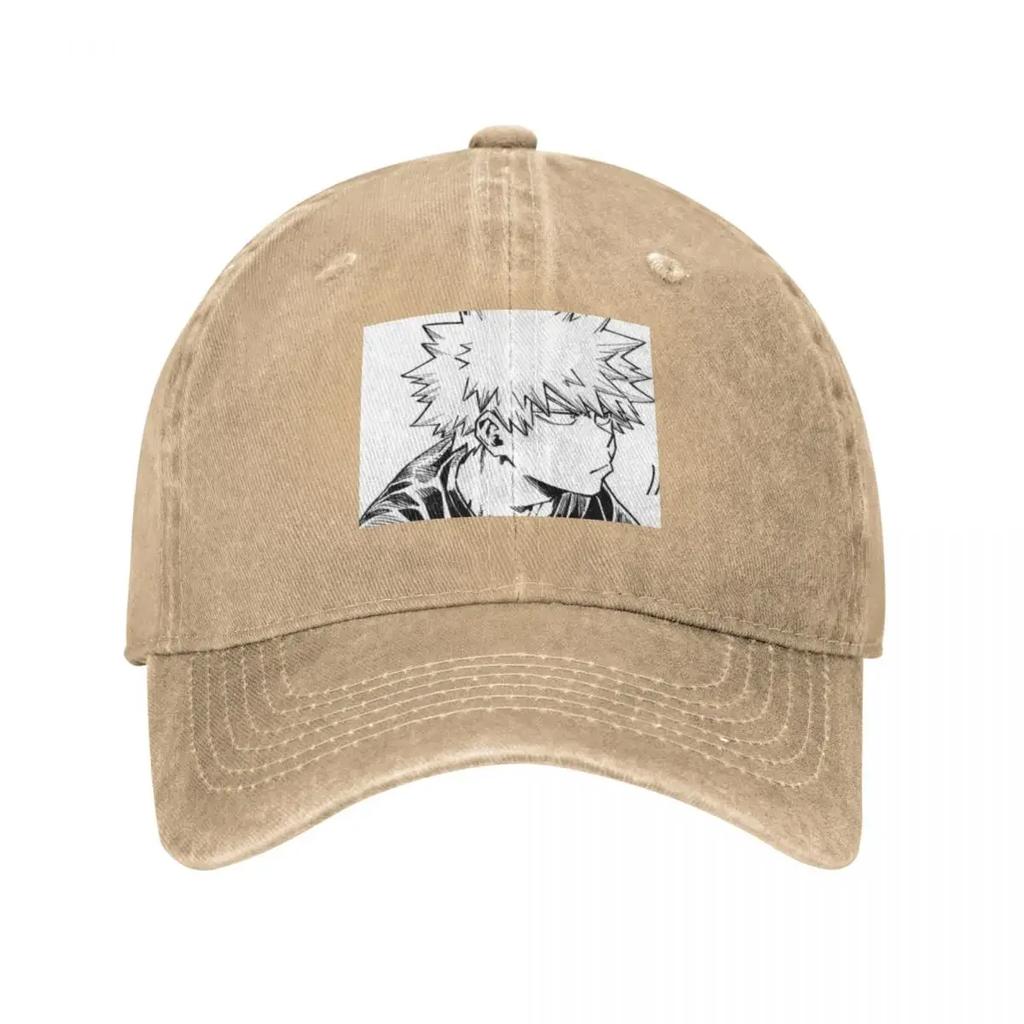 Bakugo Baseball Cap Western Hat Designer Cap Summer Hat Wild Ball Hat Unisex Hats Womens