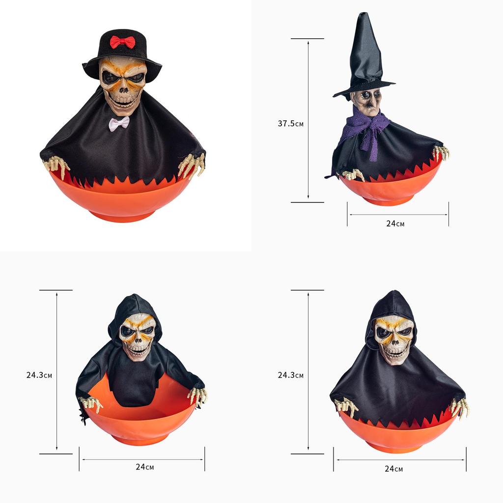 Halloween Ghost Haunted House Decor With Motionsensing Light And Sound For Spooky Party Theme