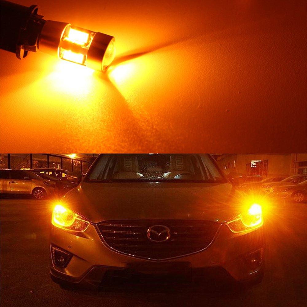 Futwod Position Lamp, T10 LED, Amber, Orange, Yellow, LED Bulb, T10, Number Light, Clearance