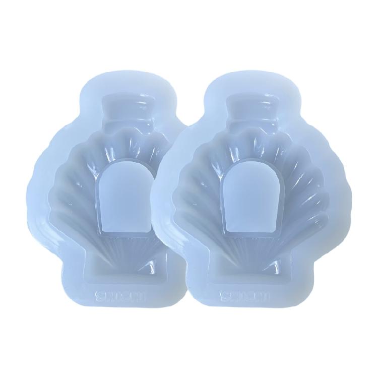 Creative Silicone Shell Mold for Glitter Perfume Bottle Art Handmade Jewelry Crafting Present for Special Occasions