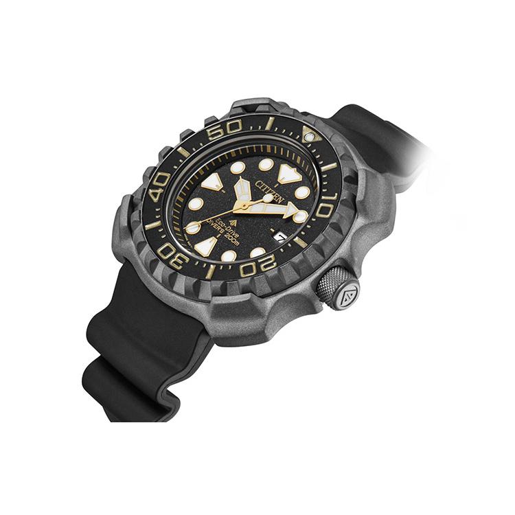 CITIZEN PROMASTER Light Powered Quartz Movement Watch Men's Watches Black Dial BN0220-16E