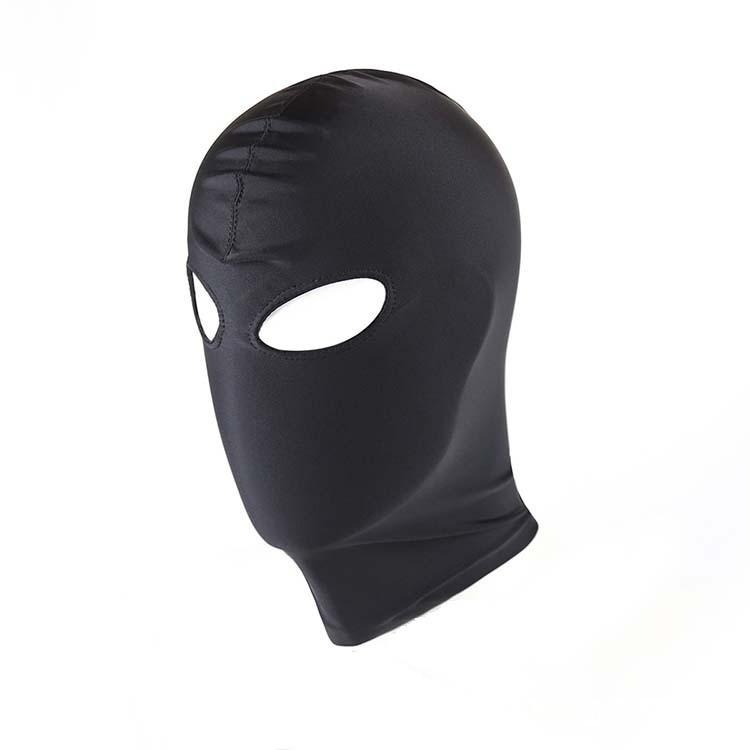 Adult Fun Gear: Breathable Full-Cover Headgear with Eye and Mouth Openings for Couples