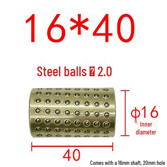 Golden Copper Ball Bearing Cage Mold Guide Bush Holder
