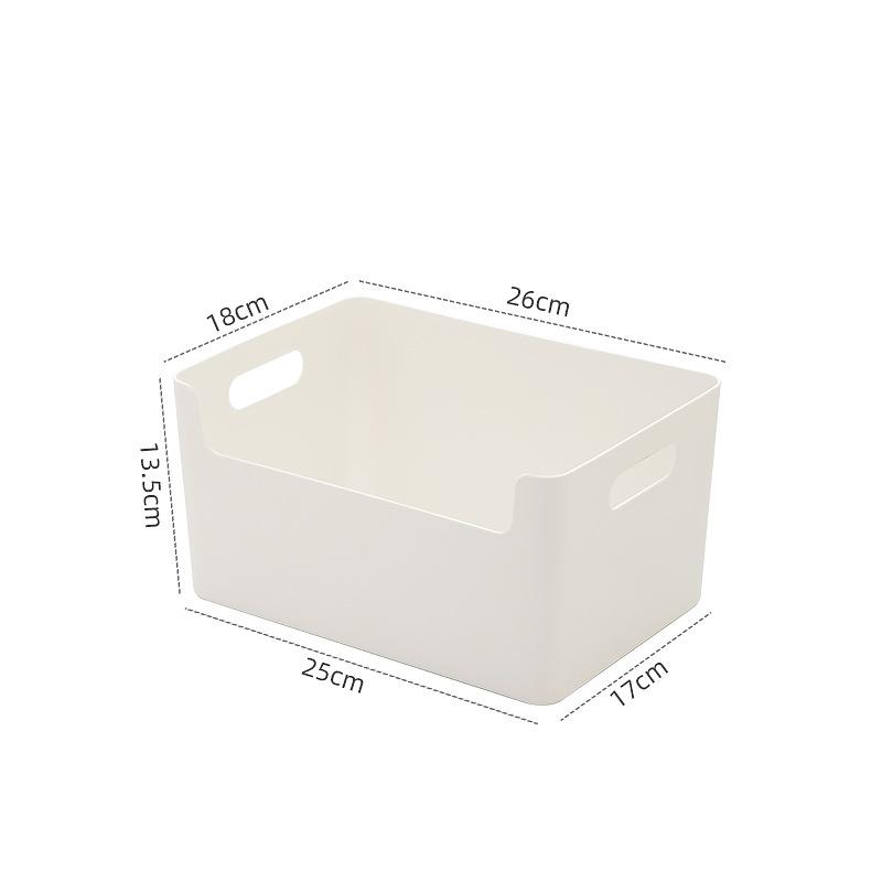 1PC Plastic Sundries Storage Box for Kitchen Bathroom Desktop Cosmetic Sorting Basket Cupboard Spice Drawer Stationery Organizer