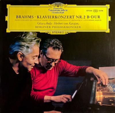LP Record JOHANNES BRAHMS - GÉZA ANDA, HERBER - Klavierkonzert Nr. 2 B-Dur 139034SLPM Deutsche Grammo Germany Classical Used