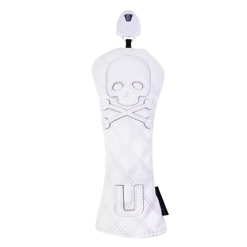 

Водонепроницаемый чехол для гольф-клюшки с изображением черепа в виде бриллианта: Защищает 1/3/5/UT леса