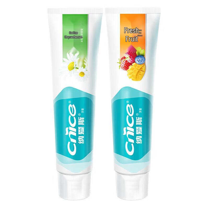 Nai an Fresh Fruit & Ice Chrysanthemum Toothpaste Twin Pack