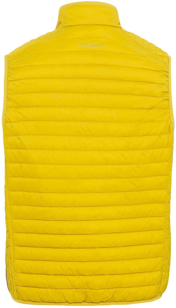 Winter Jacket Camel Active Lightweight Quilted Vest Made of Recycled Polyamide (460840-3E52) Lemon-colored