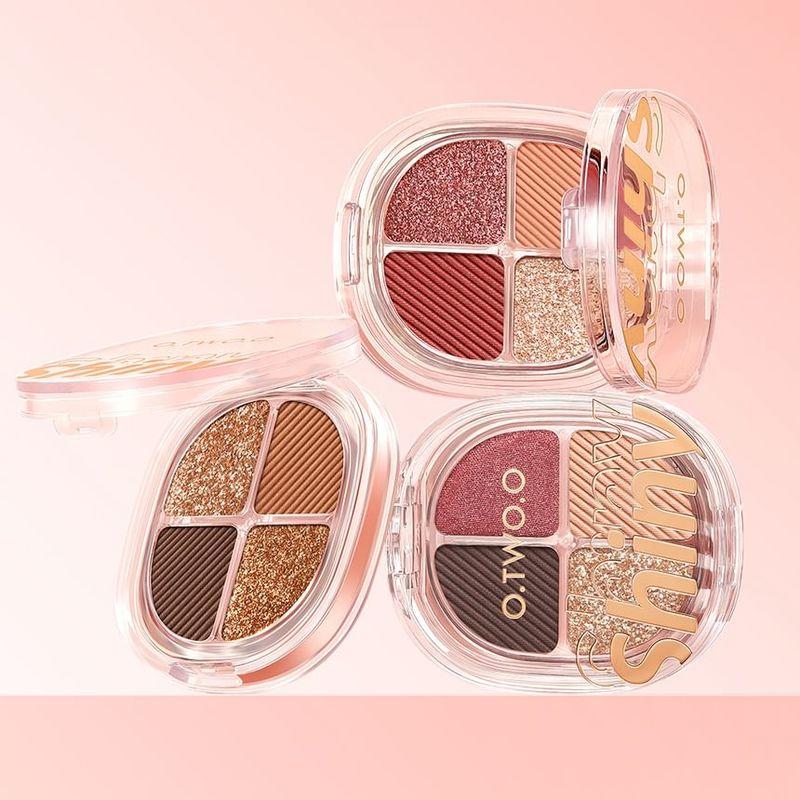 O.TWO.O - Rich Colors Eyeshadow Palette - 3 Colors