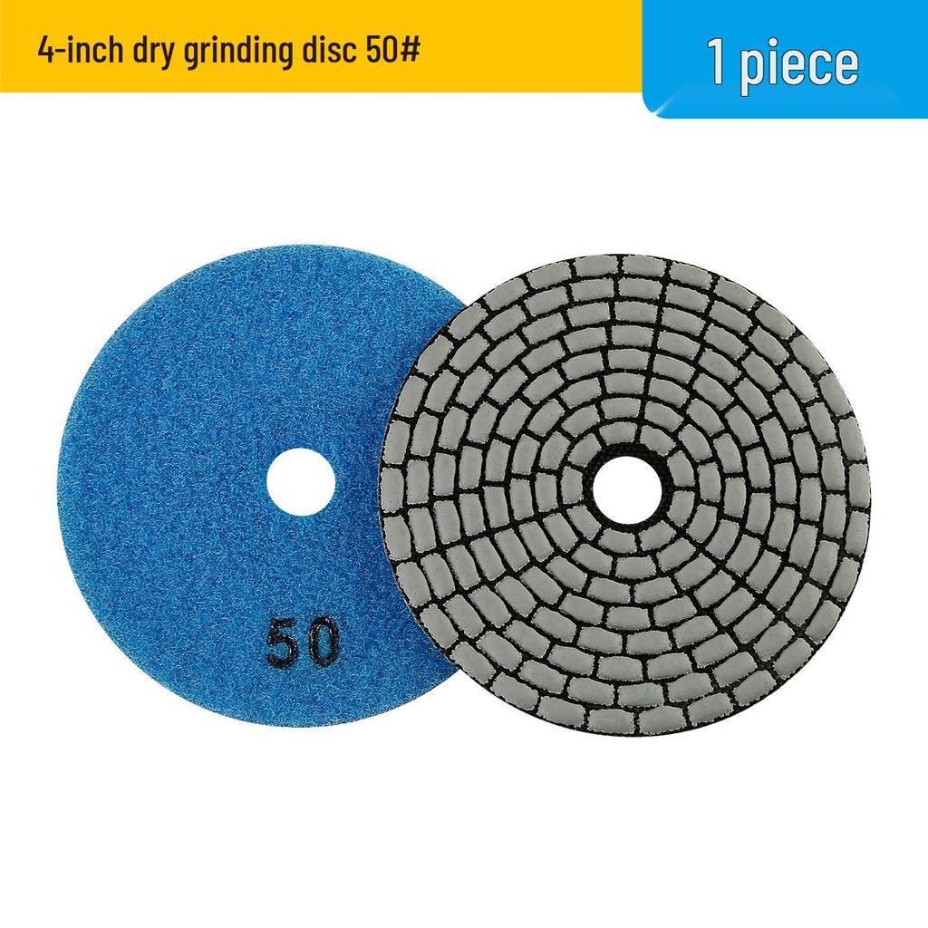 4-inch Diamond Dry Polishing Disc for Granite and Marble Renovation