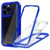 For iPhone 15 Pro Case Detachable 2-in-1 TPU+PC Clear Drop-Proof Phone Cover