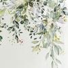 Graffiti Stickers Green Plant Leaves Self-adhesive Traceless Bathroom Toilet Cover Decor Decal Home Supplies